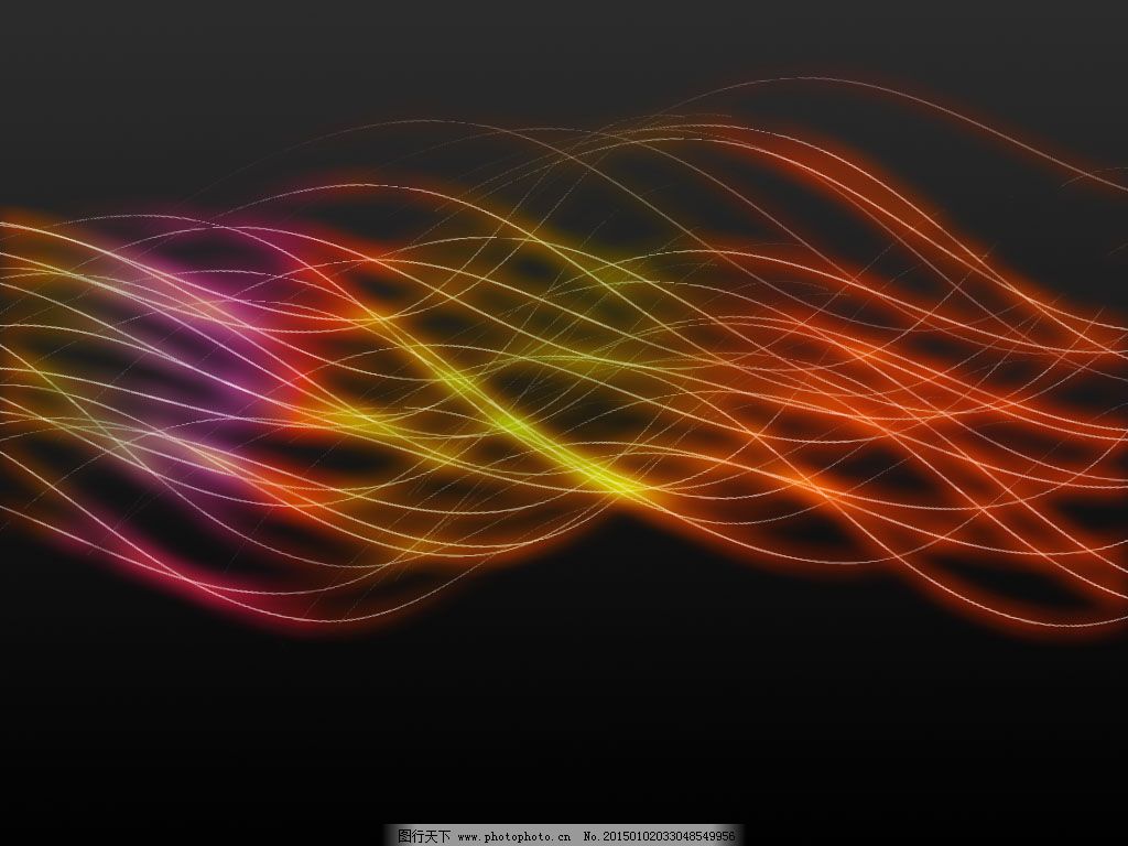 五彩斑斓线条背景