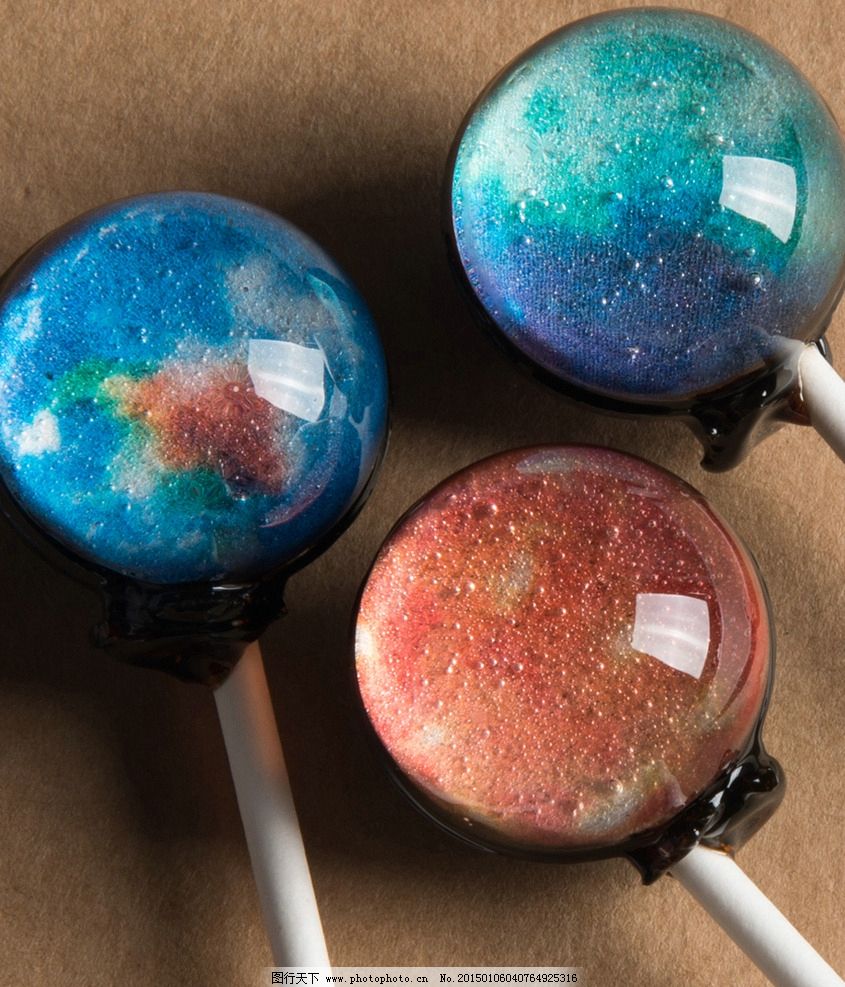 星空糖果棒棒糖果10支礼盒装