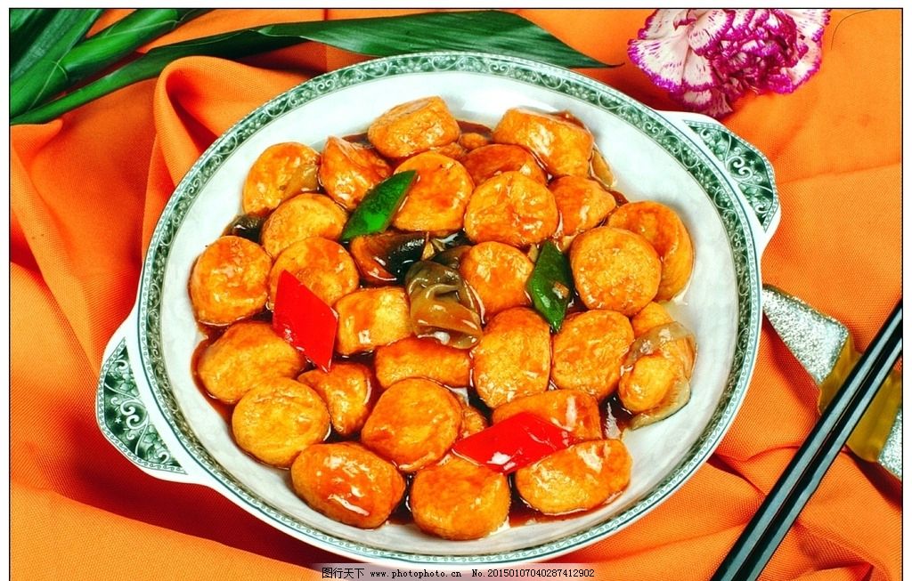 红烧日本豆腐图片