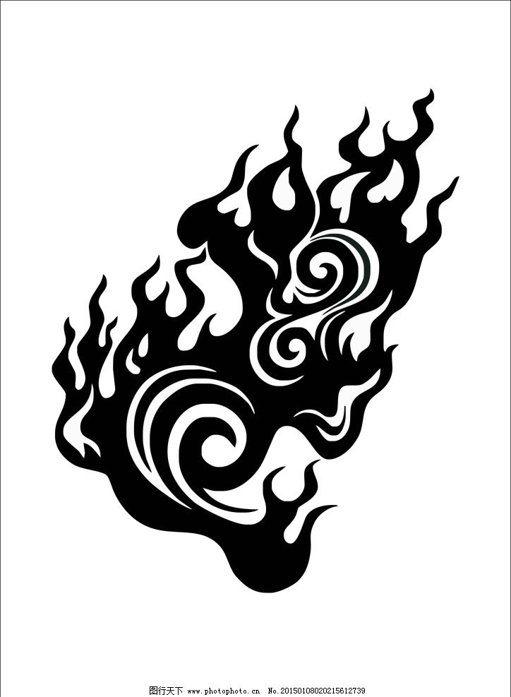 火焰豹纹身内容图片分享