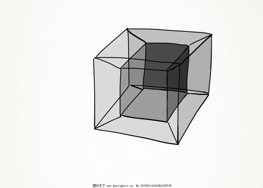 手绘十一维空间图图片
