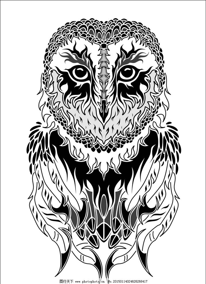 善恶图纹身手绘内容图片分享