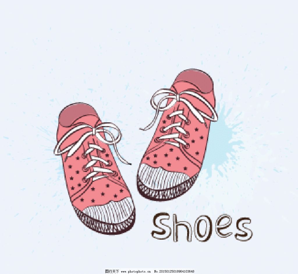 运动鞋手绘款式图图片展示_运动鞋手绘款式图图片下载
