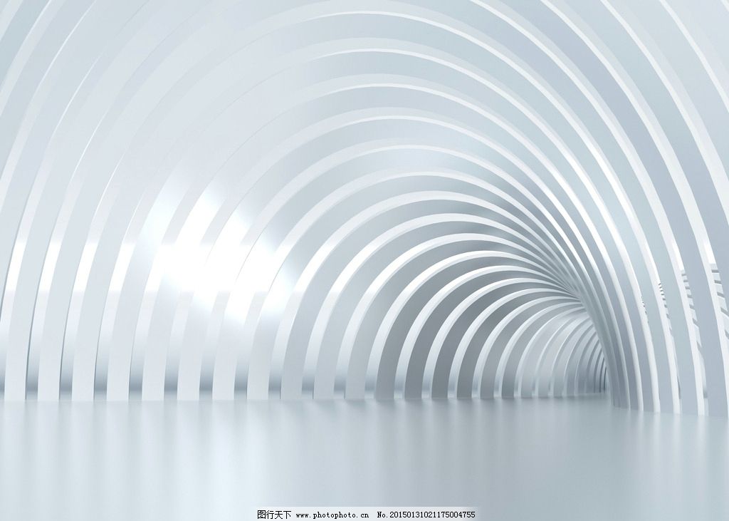 3D隧道背景图片