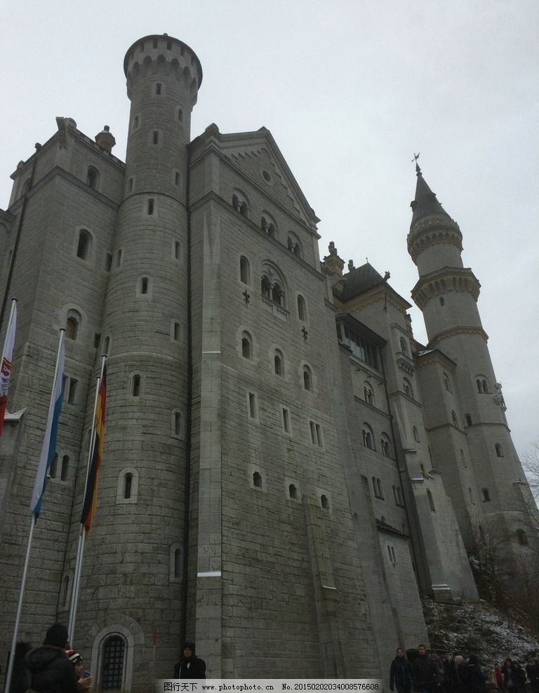 德国新天鹅城堡图片,欧洲 建筑 国外旅游 摄影 图片手机拍摄-图行天下图库