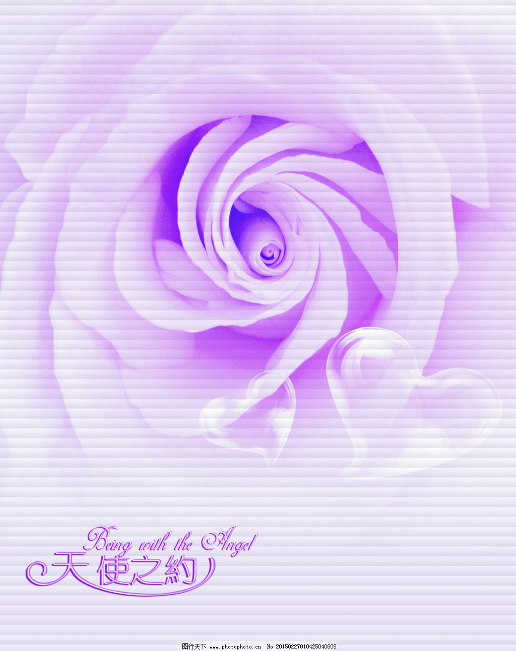 浪漫玫瑰移门图案