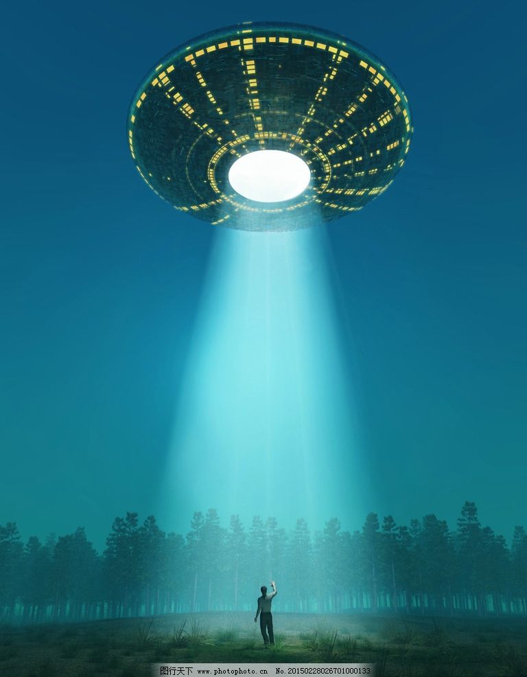 ufo-飞碟 飞行器 ufo 外星人飞机 太空飞船 高科技 设计 设计 现代科技