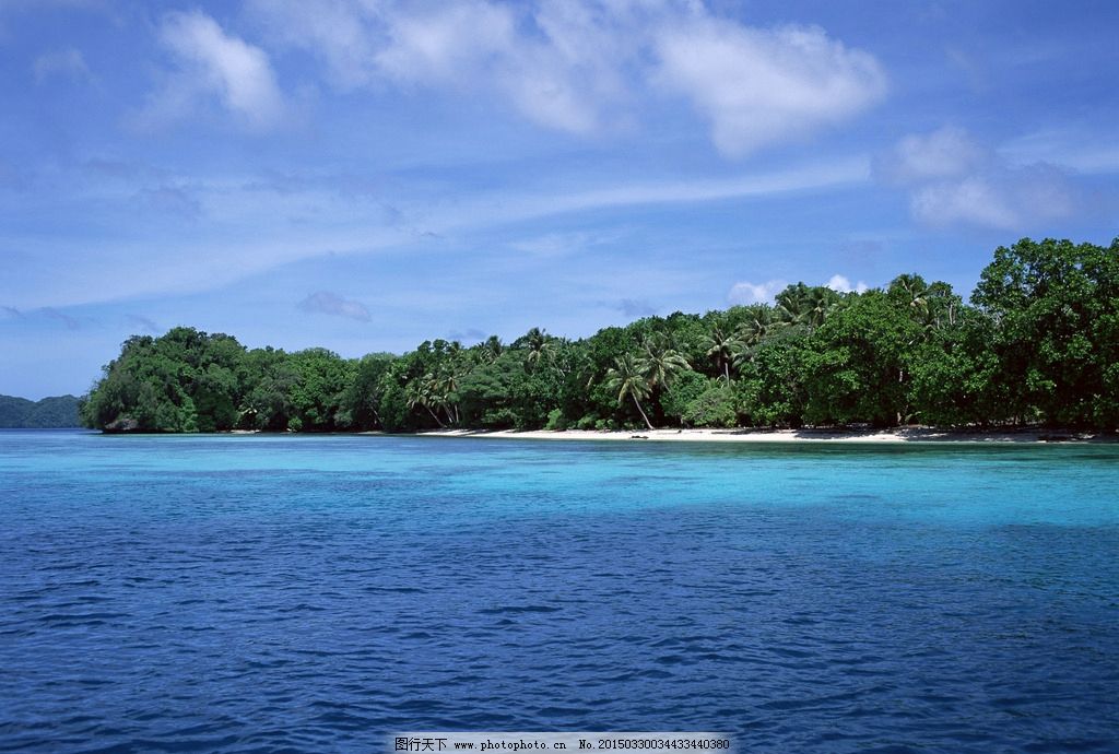 大海与岛屿 自然风景 大海风光 蓝色风景 沙滩 旅游 小岛 摄影