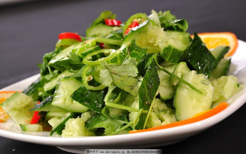 拍黄瓜,凉拌黄瓜,黄瓜,凉菜,爽口,中餐,中餐,摄影,餐饮美食,传统美食,300DPI,JPG