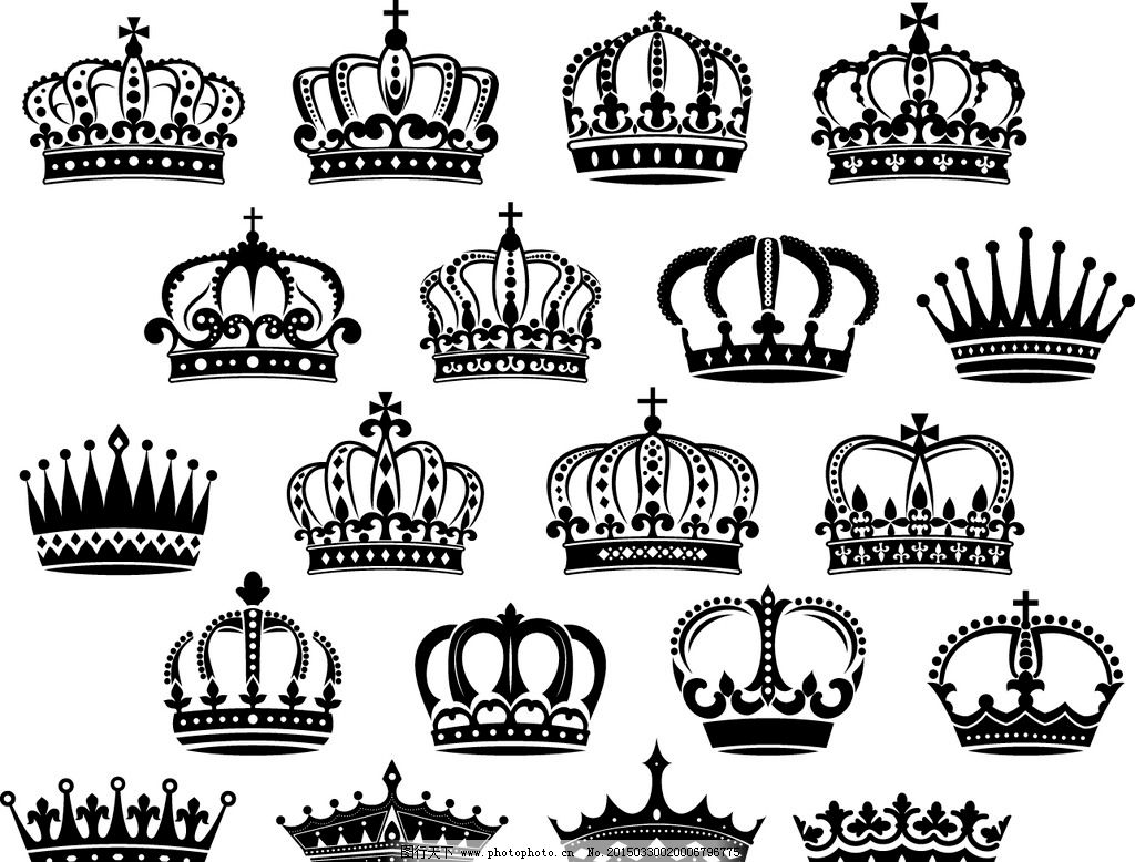 欧式皇冠设计图__网页小图标_标志图标_设计图库_昵图网nipic.com
